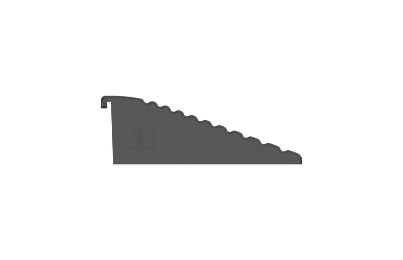 Chargez l'image dans la visionneuse de la galerie, Side view of how IBRAN-V ramps for gravel grids connect
