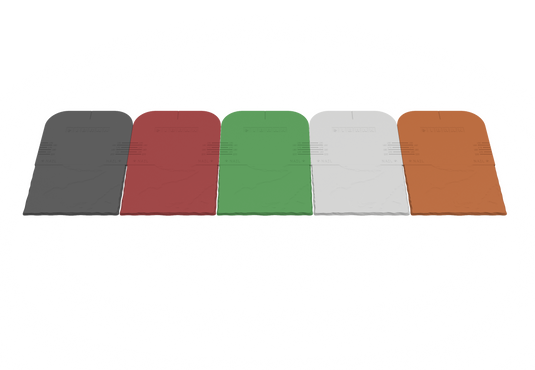 Tuile de toit en plastique recyclé