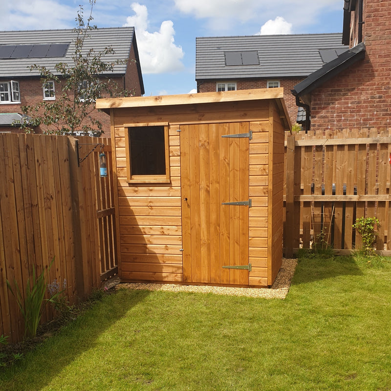 Chargez l'image dans la visionneuse de la galerie, Garden shed on top of plastic shed base kit
