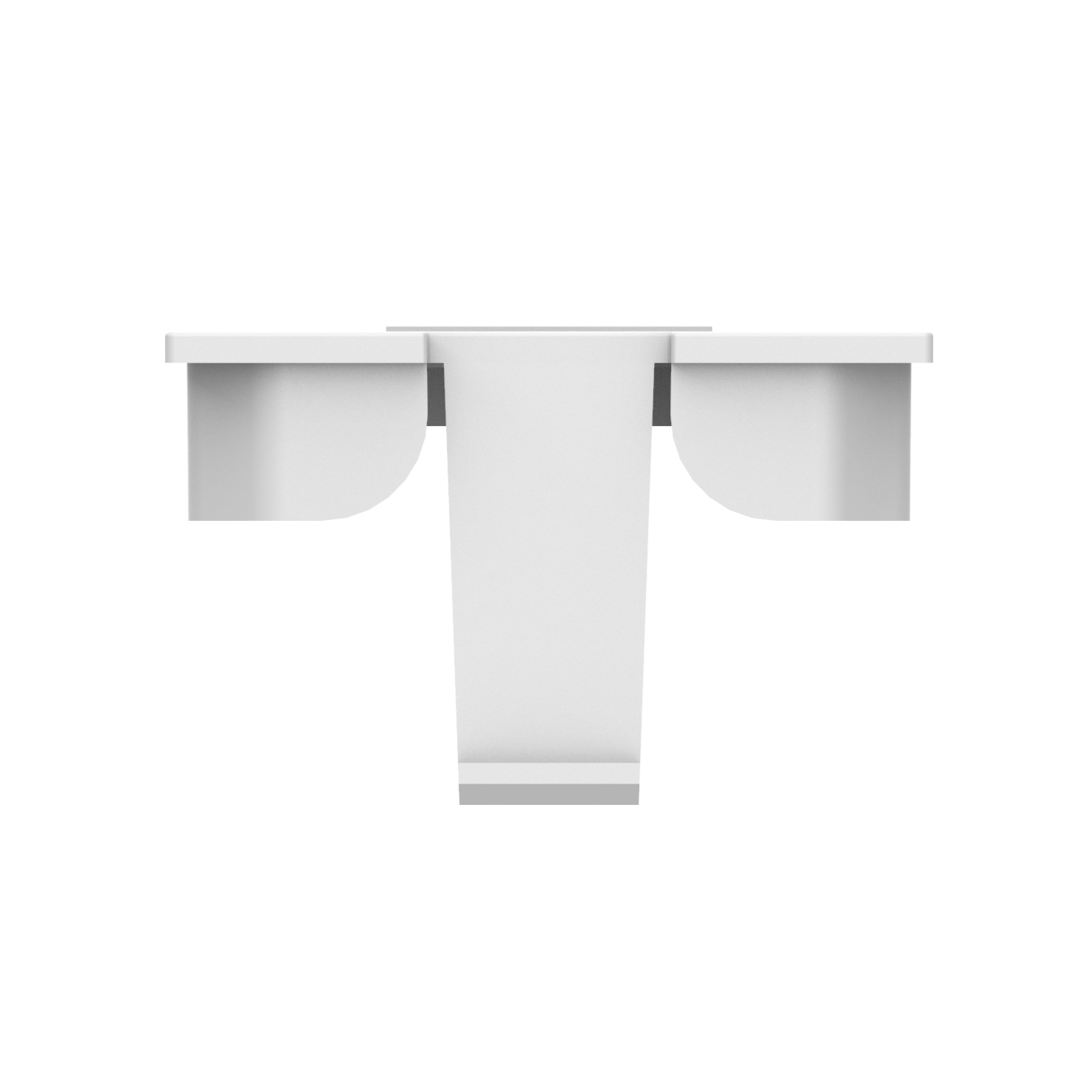 design en forme de T de l'insert marqueur de baie IBRAN-B