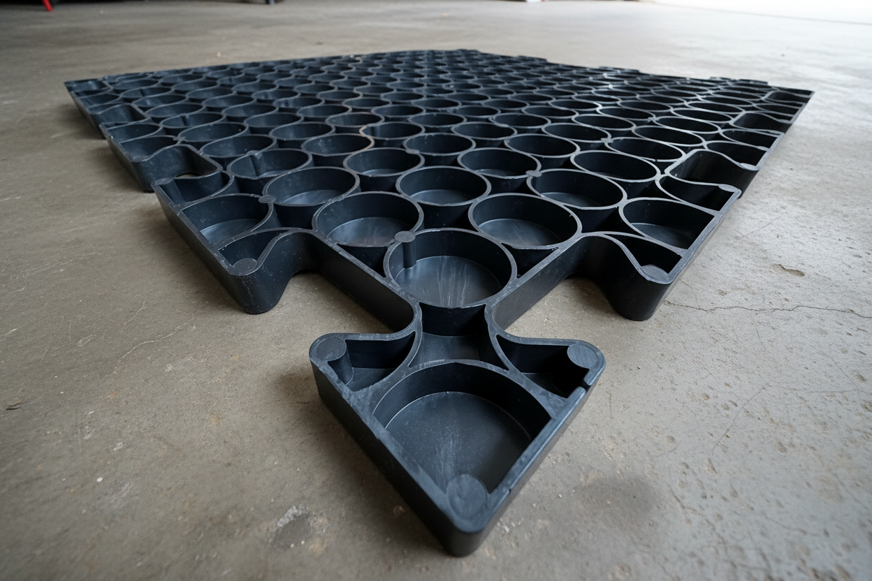 Carreau de sol de garage VALT PRO HD fabriqué en plastique 100 % recyclé